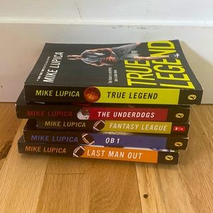 Lot of 5 Mike Lupica Sports Books